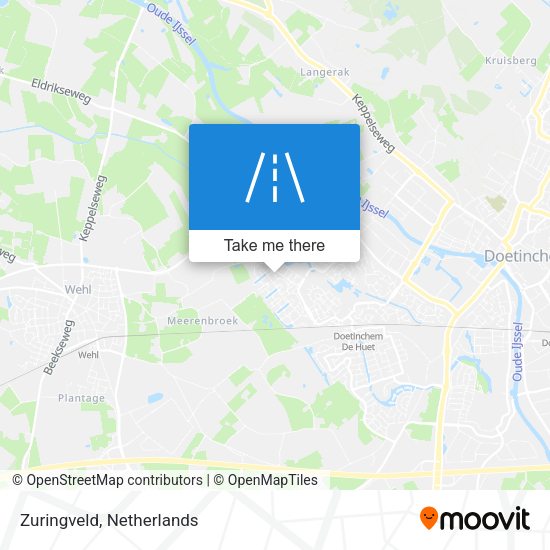 Zuringveld map