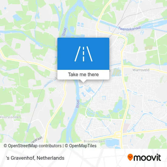 's Gravenhof map