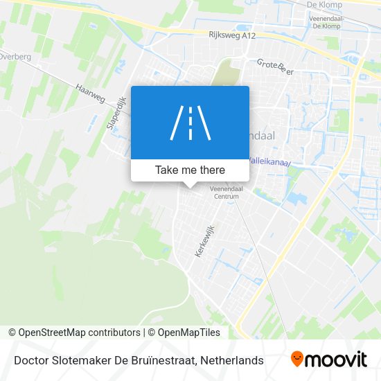 Doctor Slotemaker De Bruïnestraat map