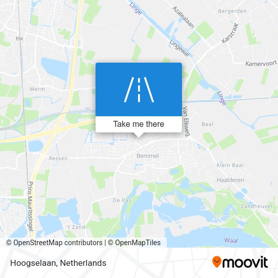 Hoogselaan map