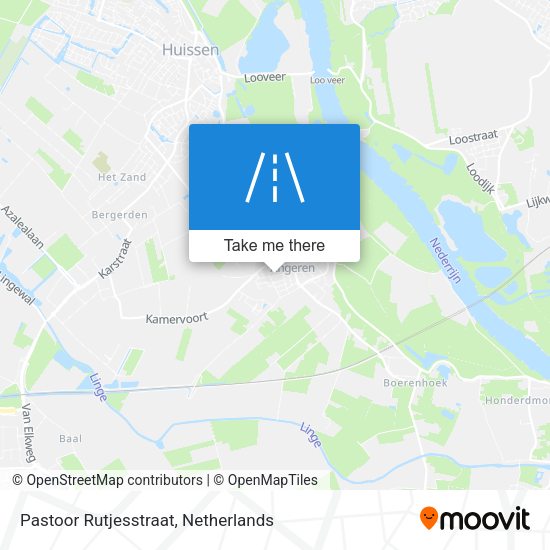 Pastoor Rutjesstraat map