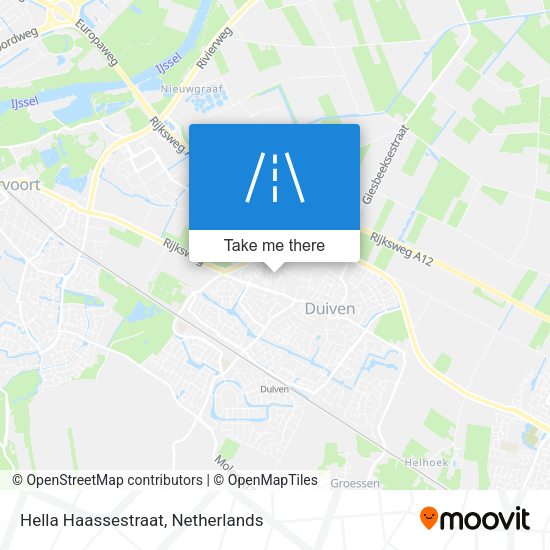 Hella Haassestraat map