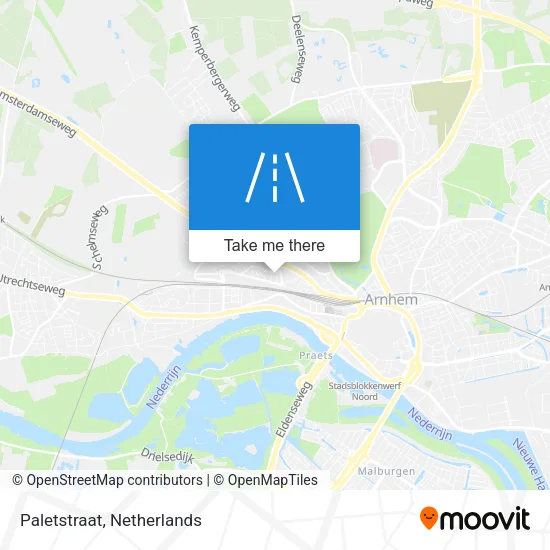 Paletstraat map