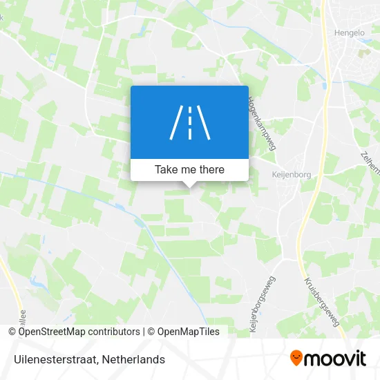 Uilenesterstraat map