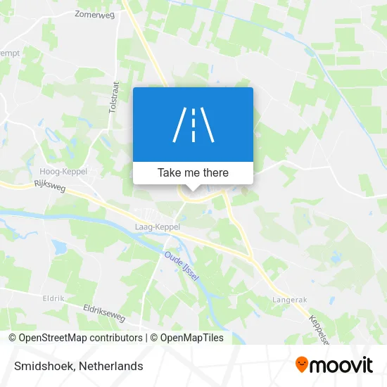 Smidshoek map