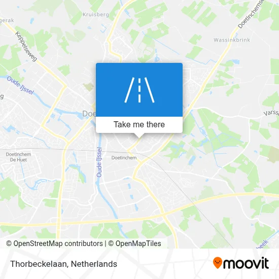 Thorbeckelaan map