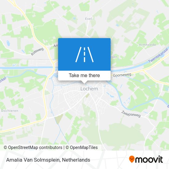 Amalia Van Solmsplein map