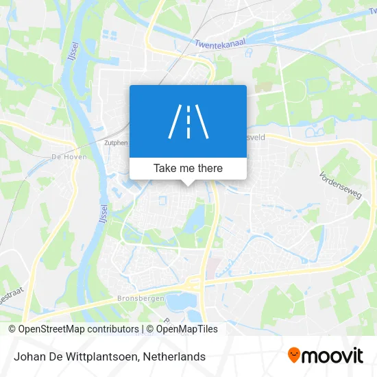 Johan De Wittplantsoen map