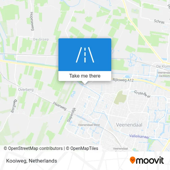 Kooiweg map