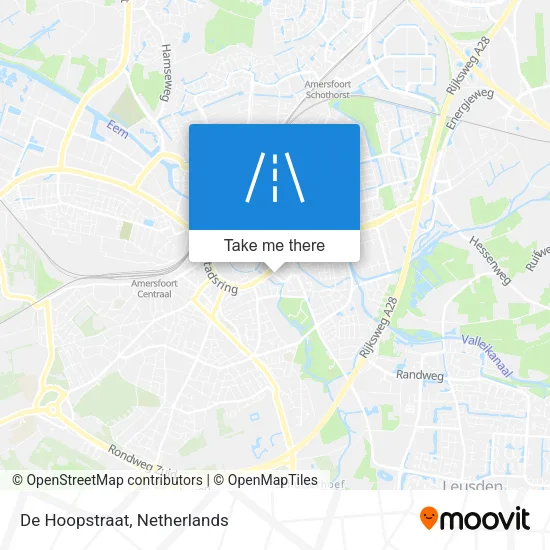 De Hoopstraat map
