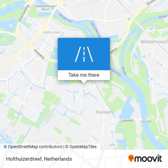 Holthuizerdreef Karte