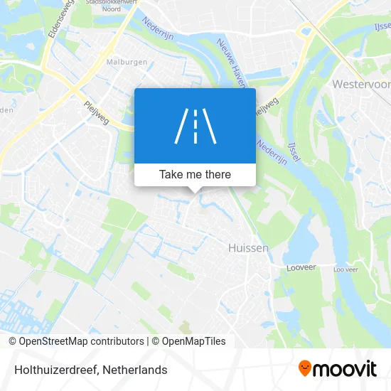 Holthuizerdreef map