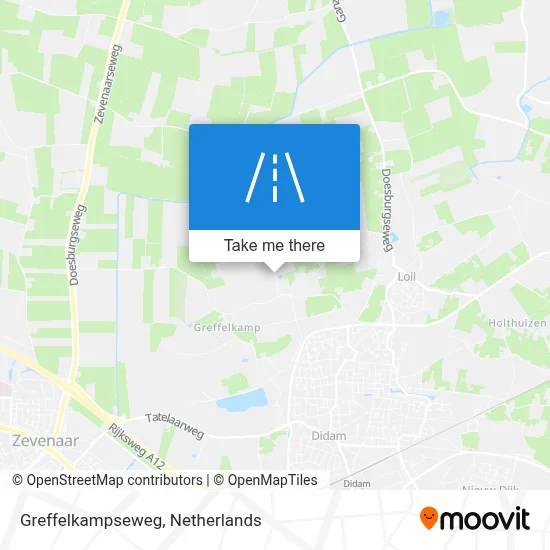 Greffelkampseweg map
