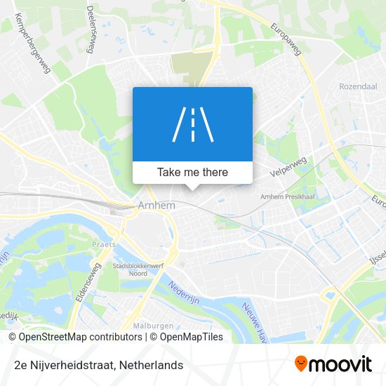 2e Nijverheidstraat map