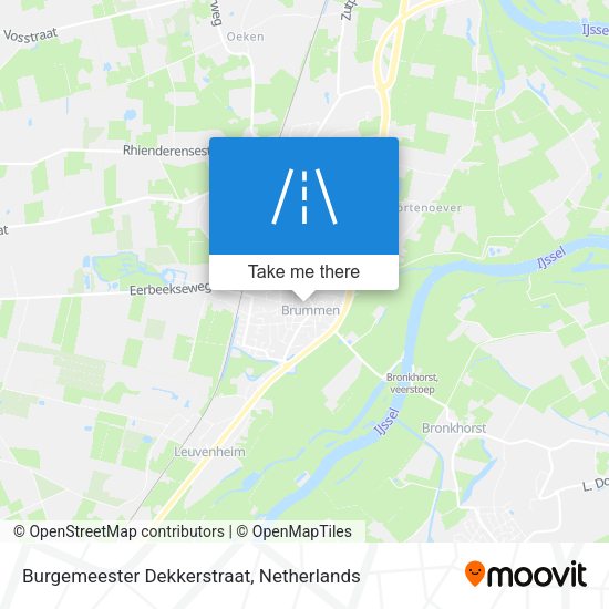 Burgemeester Dekkerstraat map