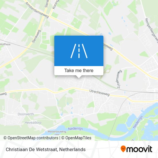 Christiaan De Wetstraat map