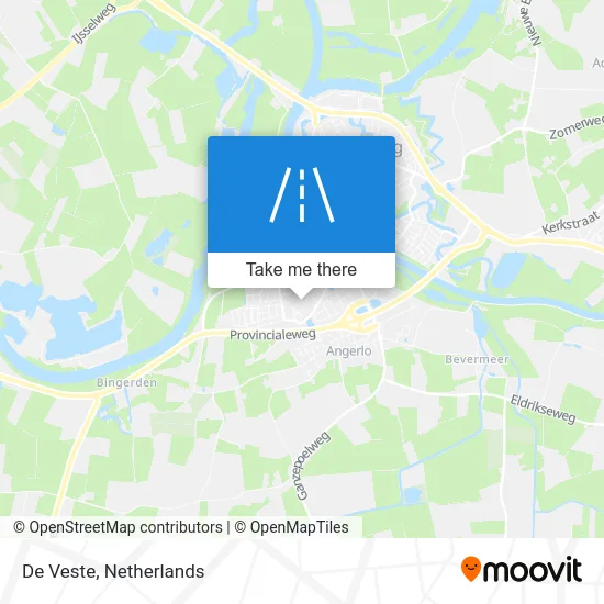 De Veste map