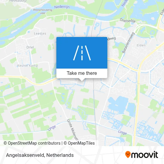 Angelsaksenveld map