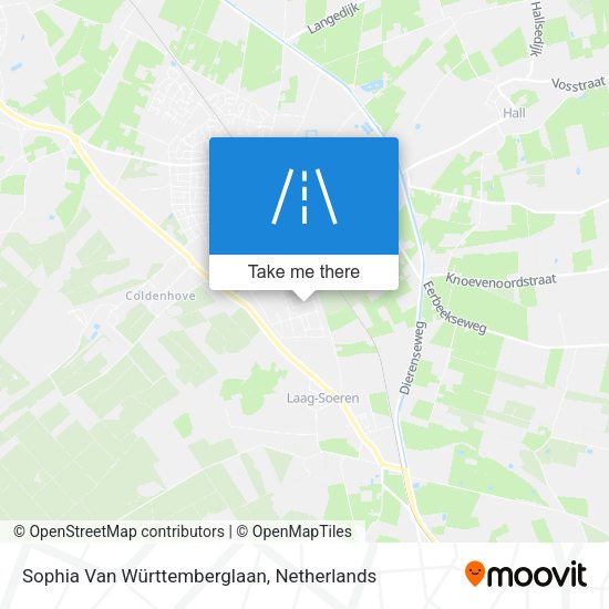 Sophia Van Württemberglaan map