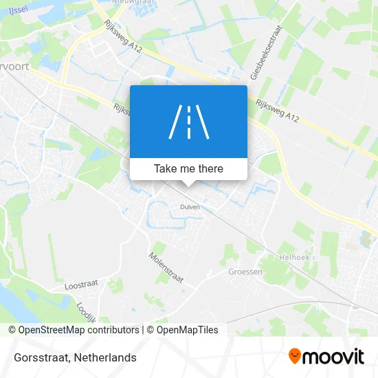 Gorsstraat map