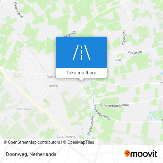 Doonweg map