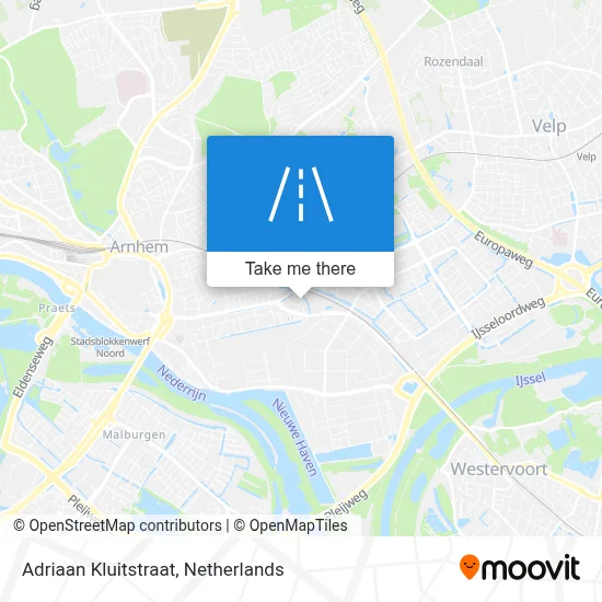 Adriaan Kluitstraat map