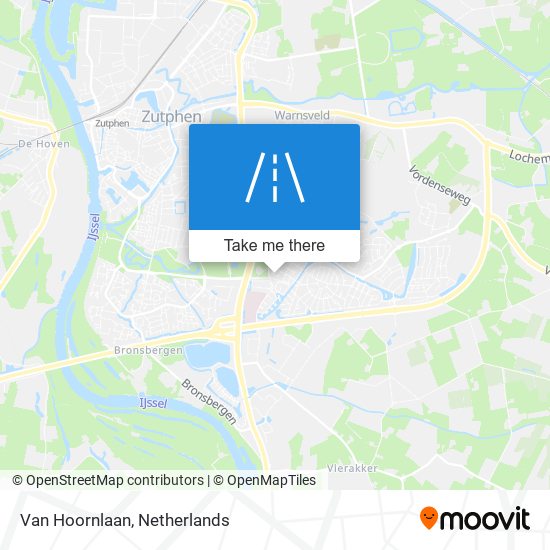 Van Hoornlaan map