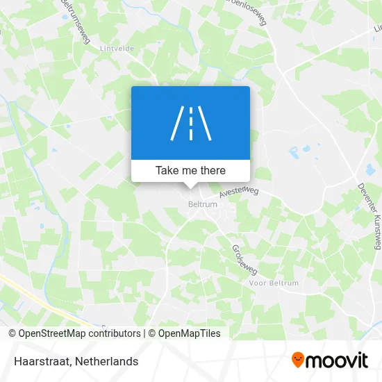Haarstraat map