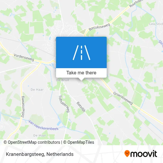 Kranenbargsteeg map