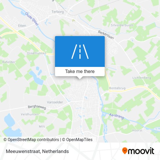 Meeuwenstraat map