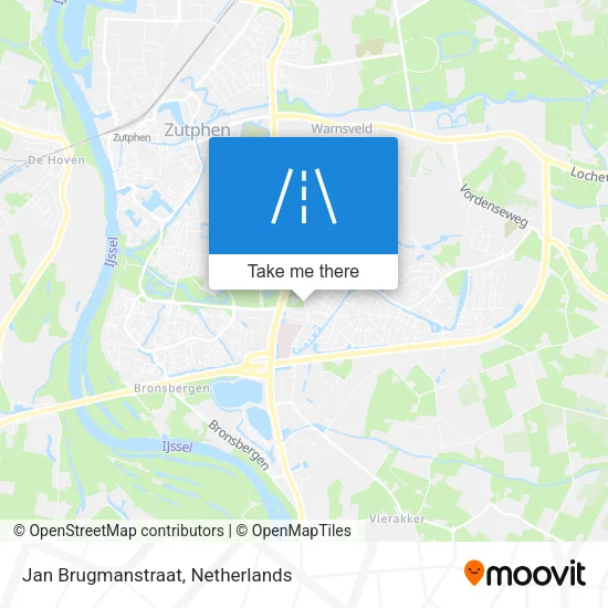 Jan Brugmanstraat map