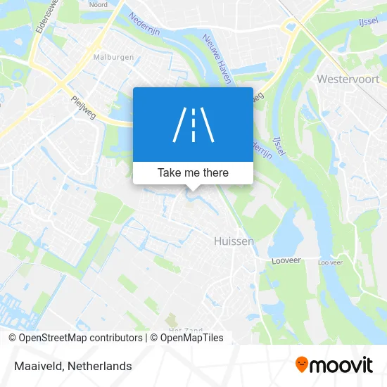 Maaiveld map