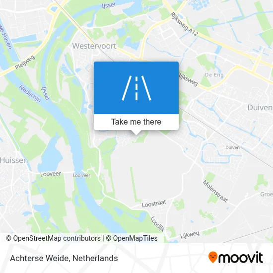 Achterse Weide map