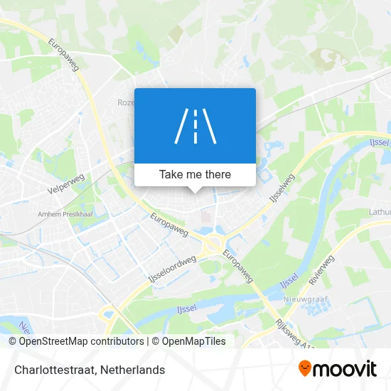 Charlottestraat map