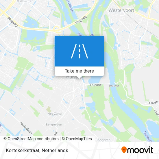 Kortekerkstraat map