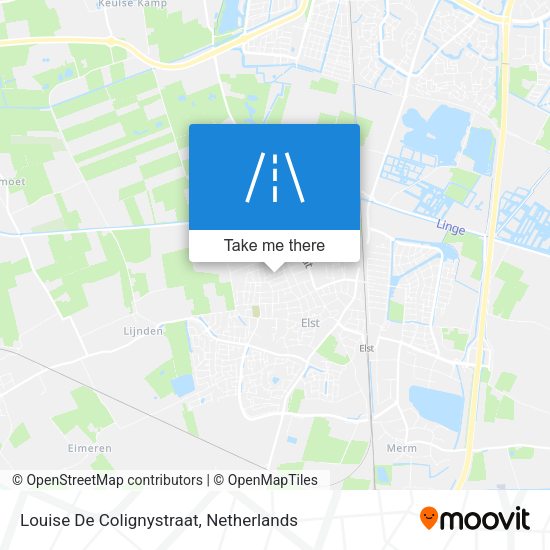 Louise De Colignystraat map