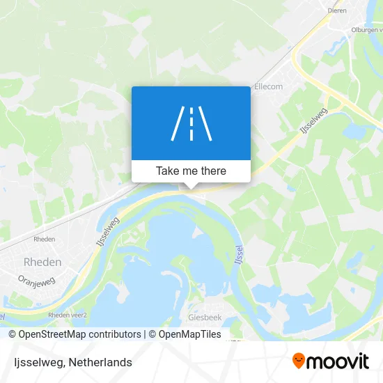 Ijsselweg map