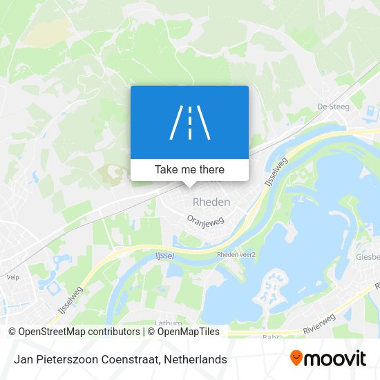 Jan Pieterszoon Coenstraat map