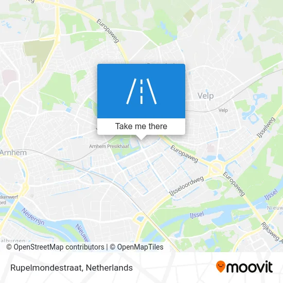 Rupelmondestraat map