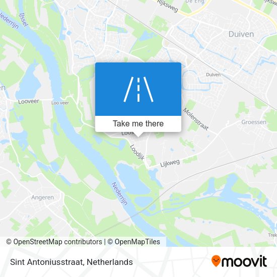 Sint Antoniusstraat map
