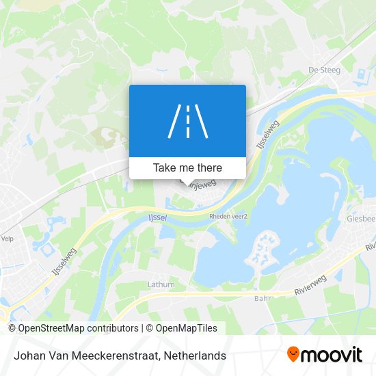 Johan Van Meeckerenstraat map