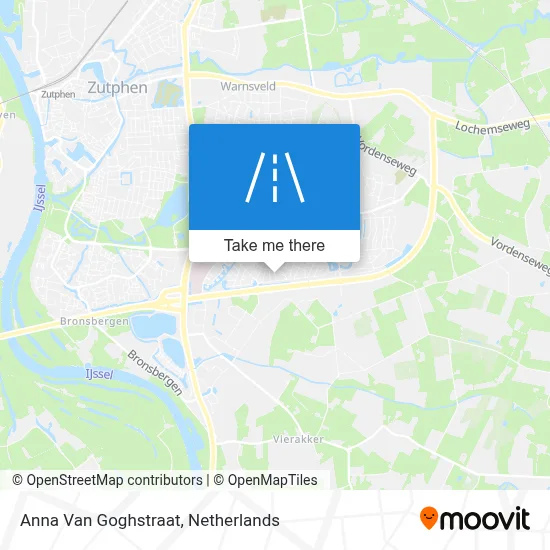 Anna Van Goghstraat map