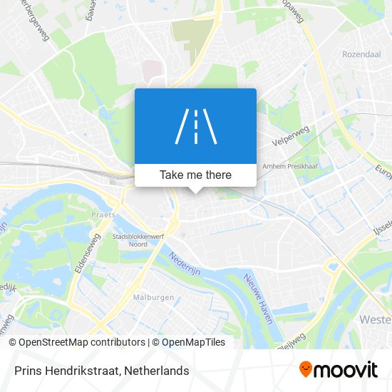 Prins Hendrikstraat Karte