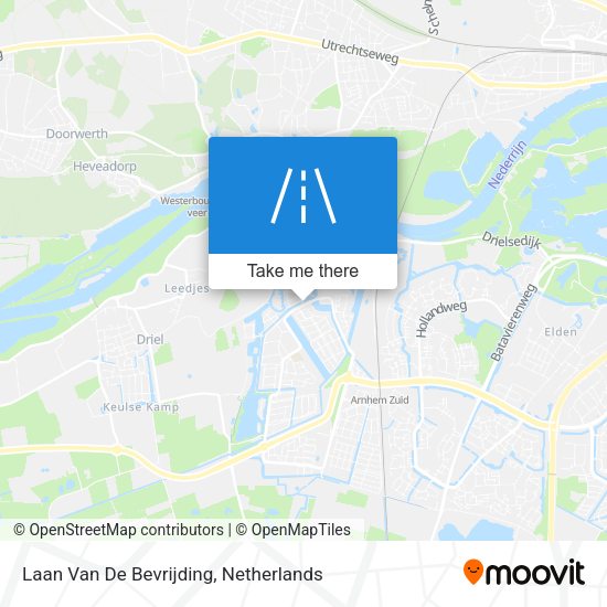Laan Van De Bevrijding map