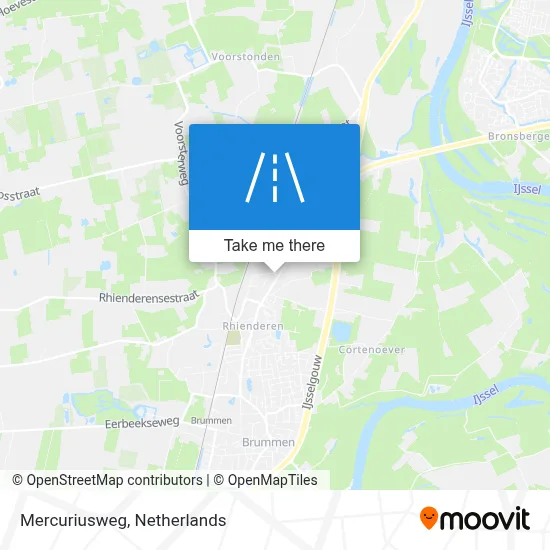 Mercuriusweg map