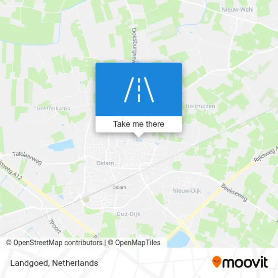 Landgoed map