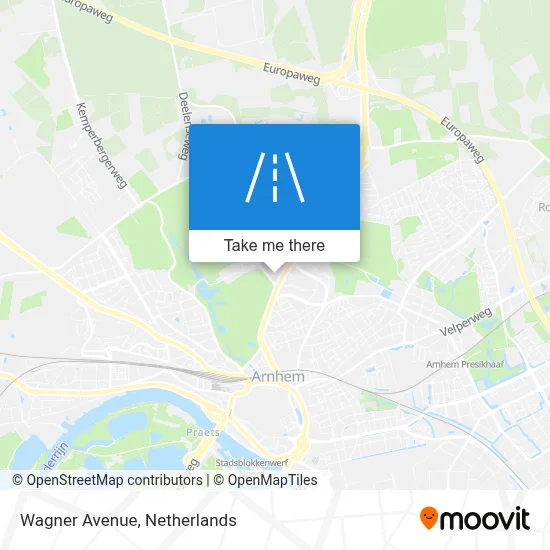 Wagnerlaan map