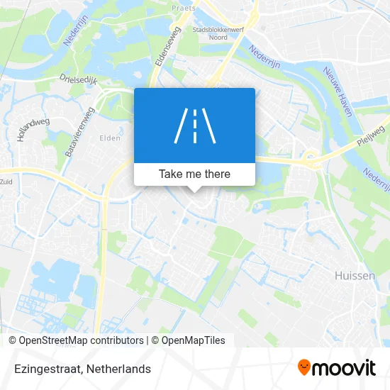 Ezingestraat map