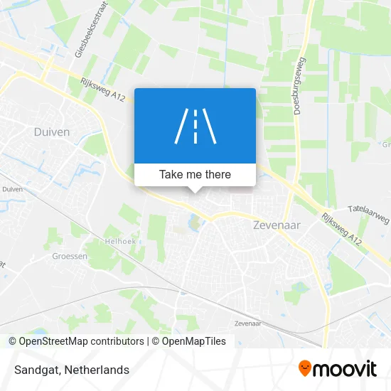 Sandgat map