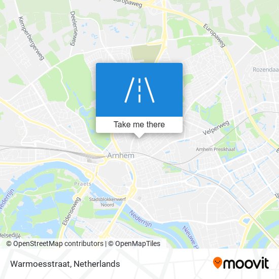 Warmoesstraat map